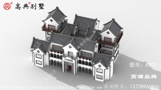 農(nóng)村簡單大氣三層半樓房