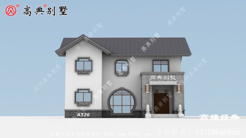 農(nóng)村自建房預(yù)算貴嗎？這款經(jīng)典中式兩