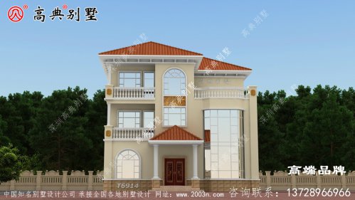三層別墅外觀效果圖改善家人的居住環