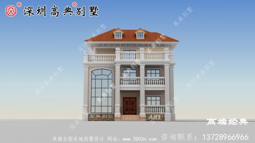 2020年新款別墅圖，造價30萬，建不建房