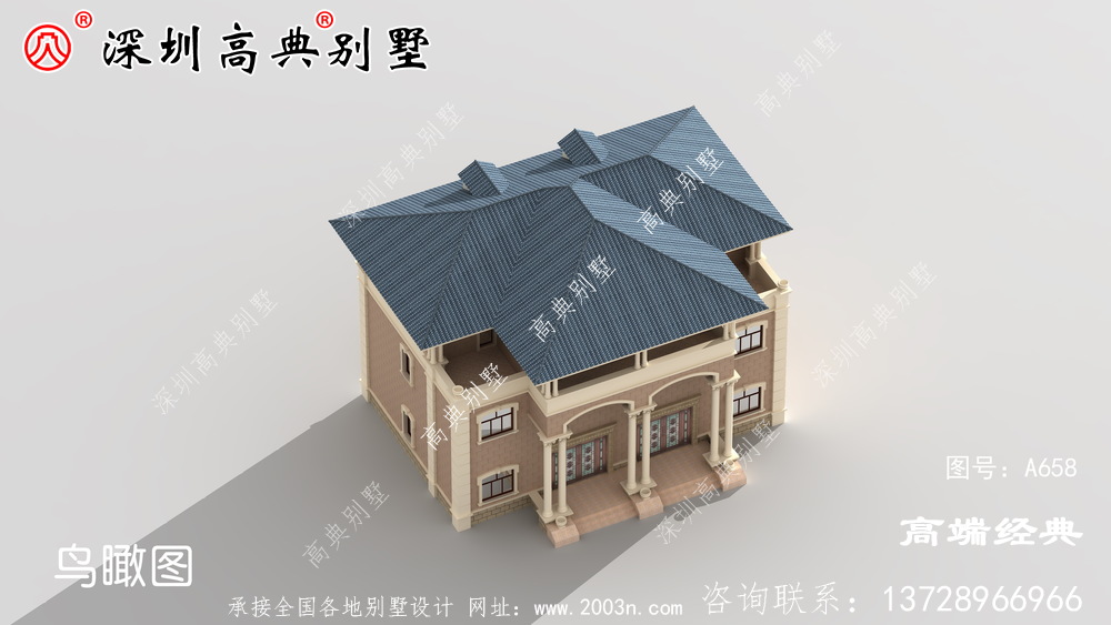 三層復式別墅戶型圖，農村經典戶型，全家人都喜歡。