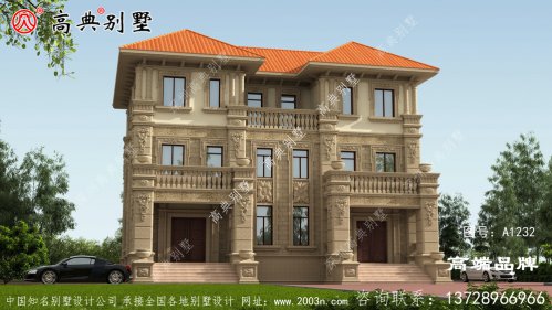 簡(jiǎn)潔設(shè)計(jì)施工方便非常適合農(nóng)村建造
