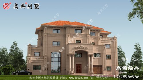 歐式自建別墅，老家建一棟，過(guò)上幸福安