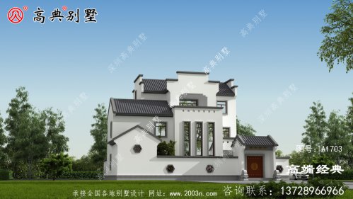 寬敞明亮，滿足大部分農(nóng)村家庭的住房需
